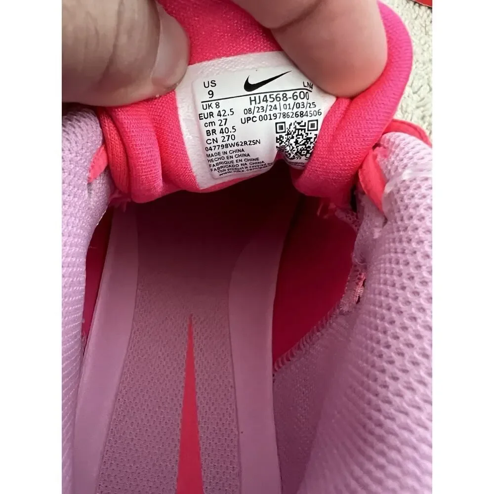 Nike Alpha Menace 4 Pro NRG Racer Pink/Grey HJ4568-600 Size 9 New
